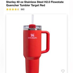 Stanley 40oz Target Red